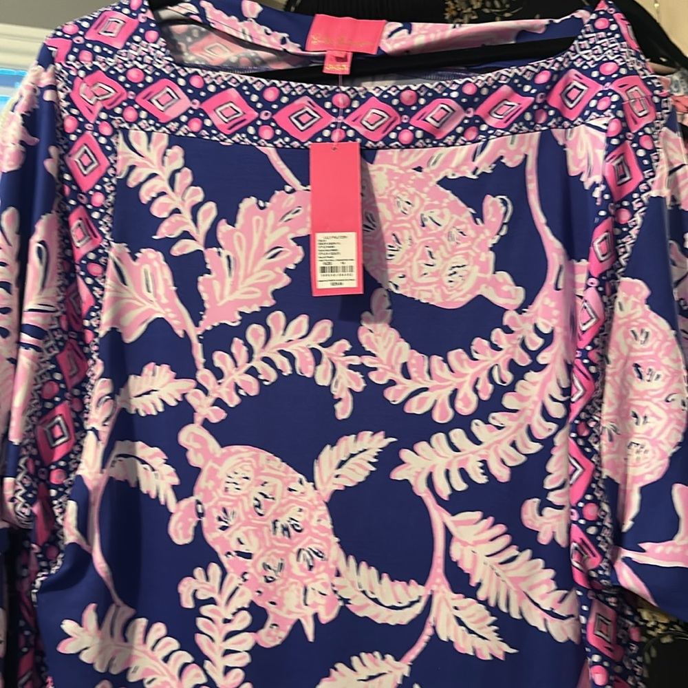 Royal blue and pink maxi dress Lilly Pulitzer - with tags not worn